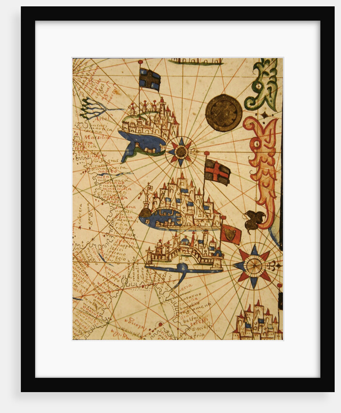 Marseille, Genoa and Venice by Italian School