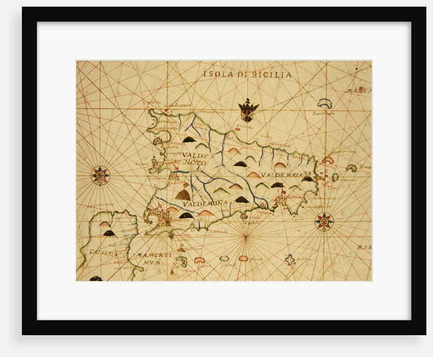 Sicily and the Straits of Messina by Italian School