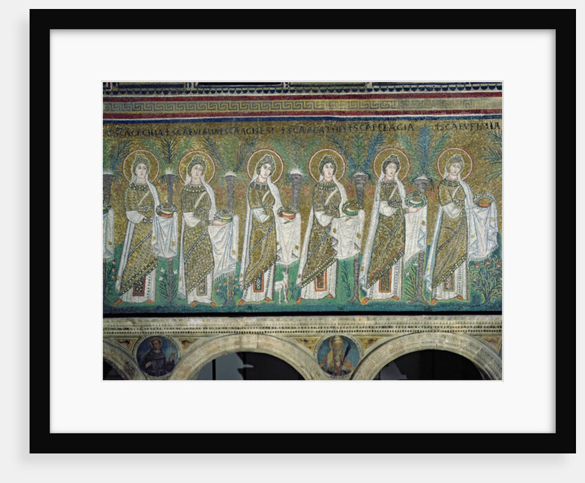 Group of Virgin Martyrs by Byzantine School