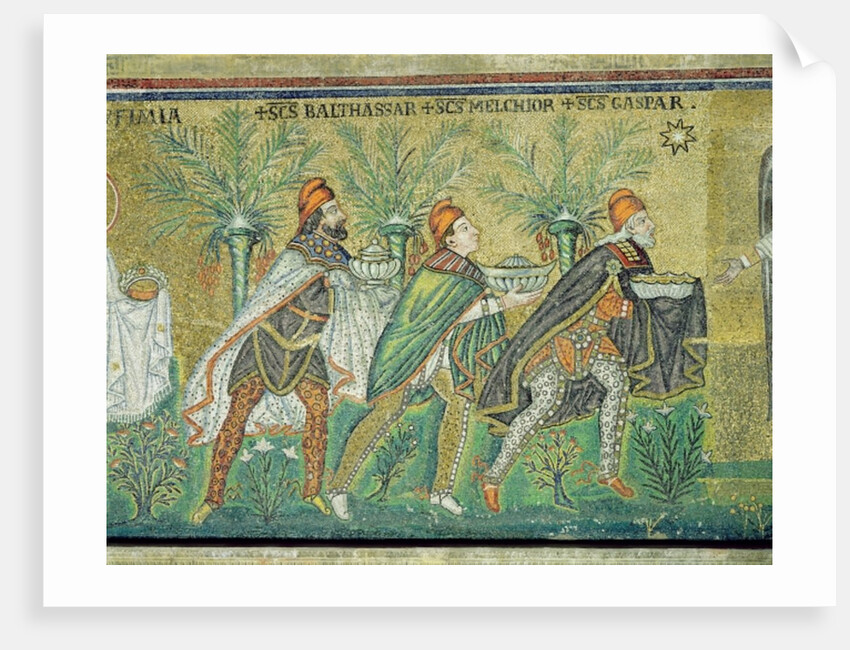 The procession of the three kings by Byzantine School