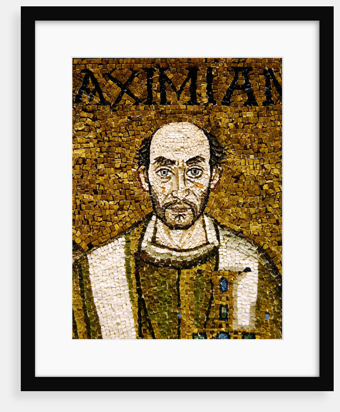 The face of Massimiano by Byzantine School