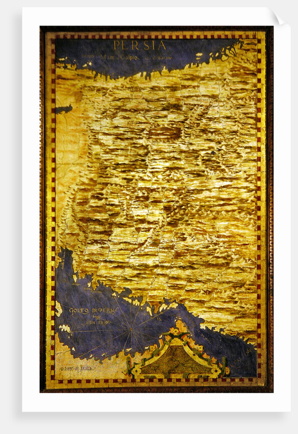 Map of Persia by Stefano Buonsignori
