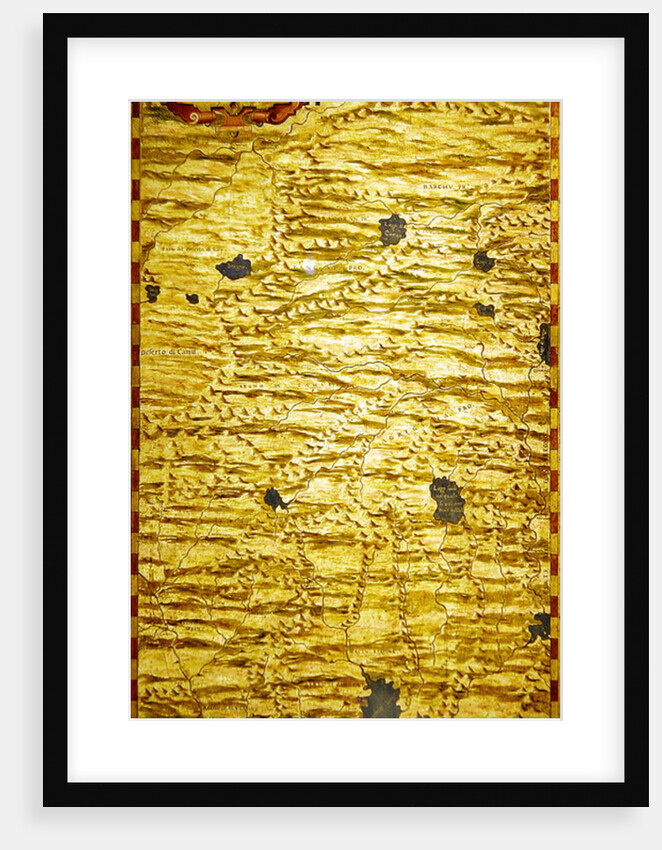 Map of Tartary by Stefano Buonsignori