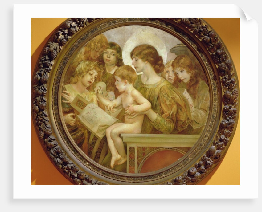 The Virgin of the Angels by Giulio Aristide Sartorio