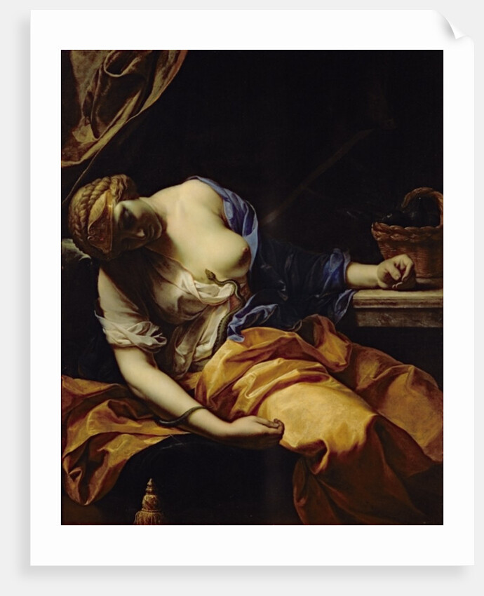 The death of Cleopatra by Antoine Rivalz