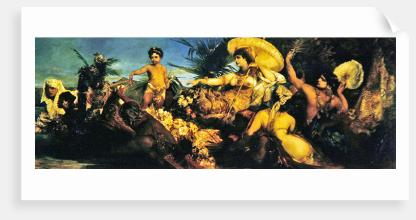 Cleopatra, 1875 by Hans Makart