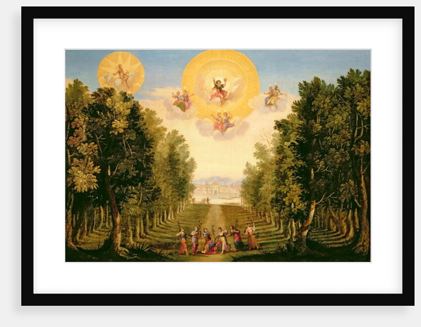 Prologue: The delightful woodland island of Naxos by Giacomo Torelli