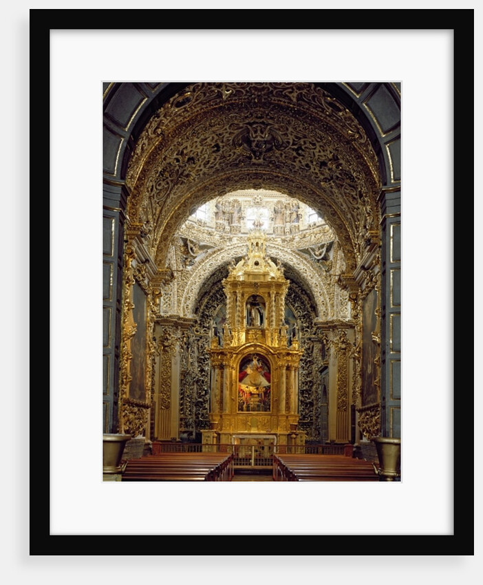 Chapel interior by Anonymous