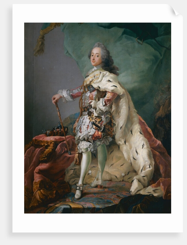 Portrait of Frederick V, 1749 by Carl Gustaf Pilo