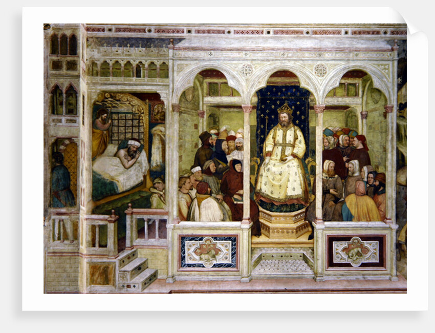 Political scene by Altichiero da Zevio