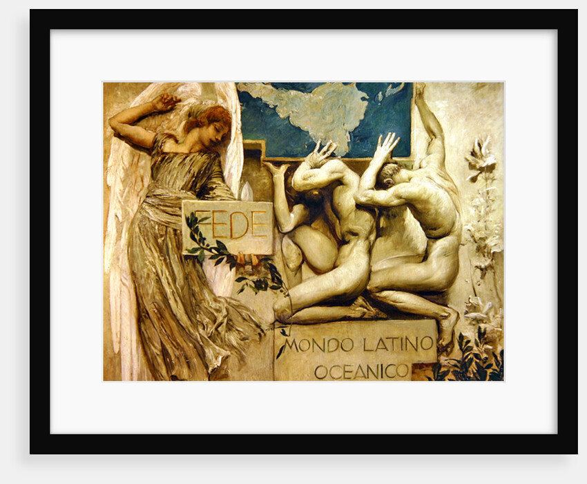 Fede, Mondo Latino Oceanico, 1904 by Giulio Aristide Sartorio