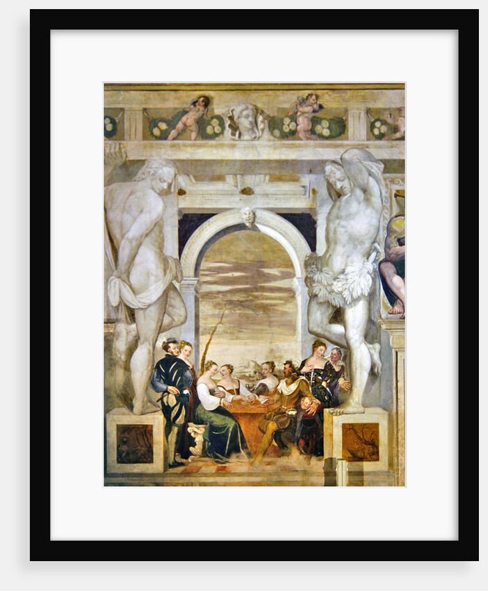 The Game of Cards by Giovanni Antonio Fasolo