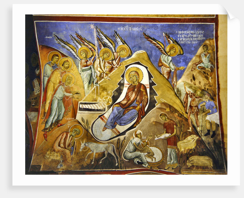 The Adoration of the Magi by Byzantine School