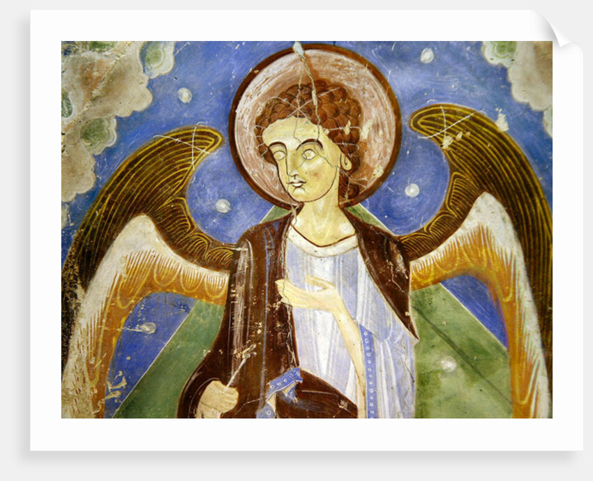 Angel from the east wall by Anonymous