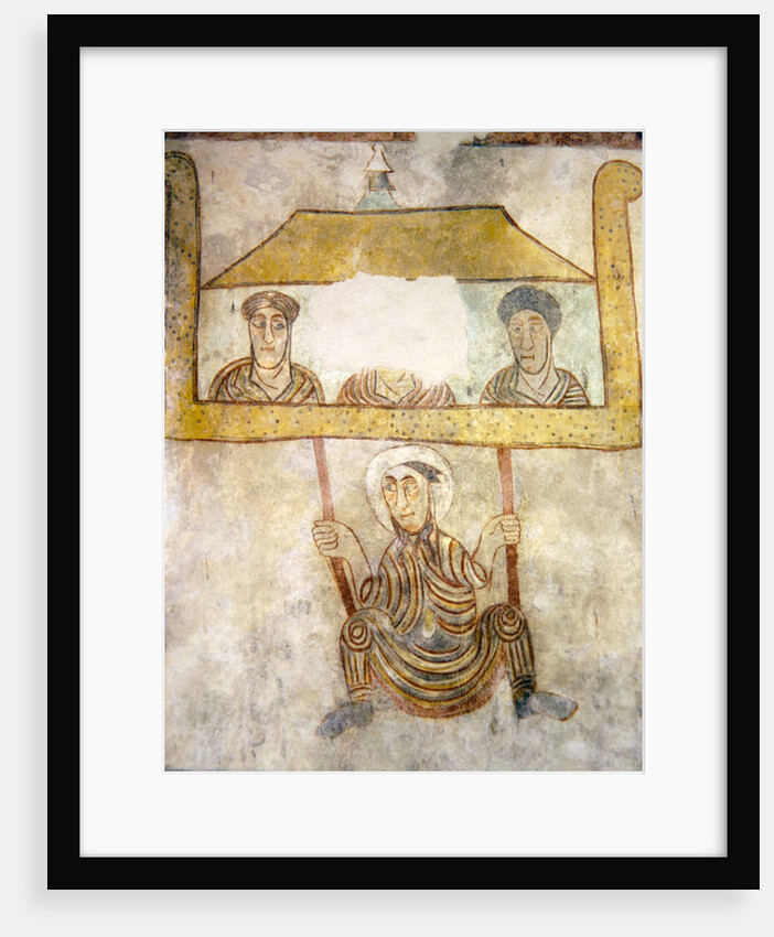 Saint Proculus escaping from the city of Verona by Italian School