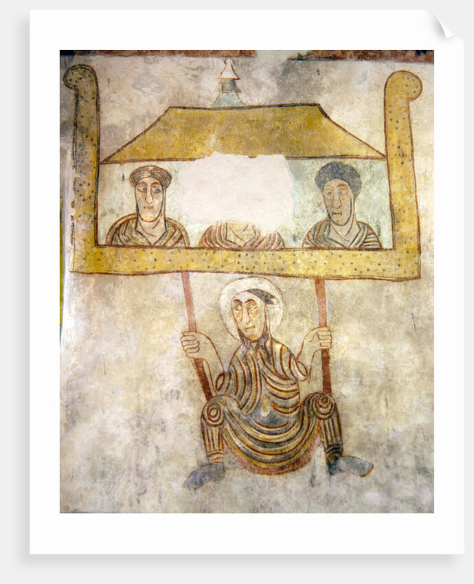 Saint Proculus escaping from the city of Verona by Italian School