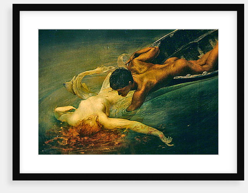 The Siren 1893 by Giulio Aristide Sartorio