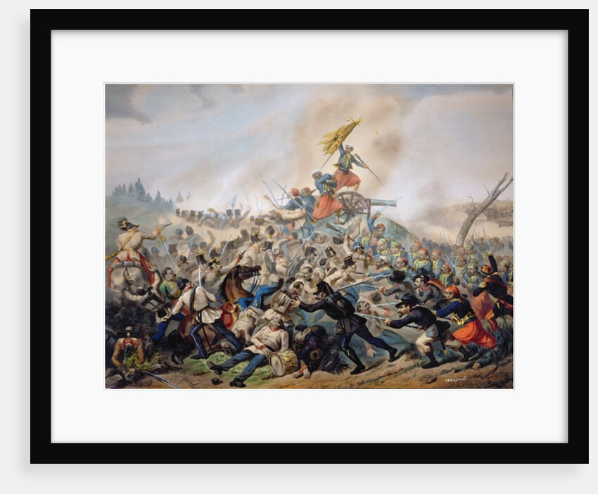 The Battle of Magenta by Italian School