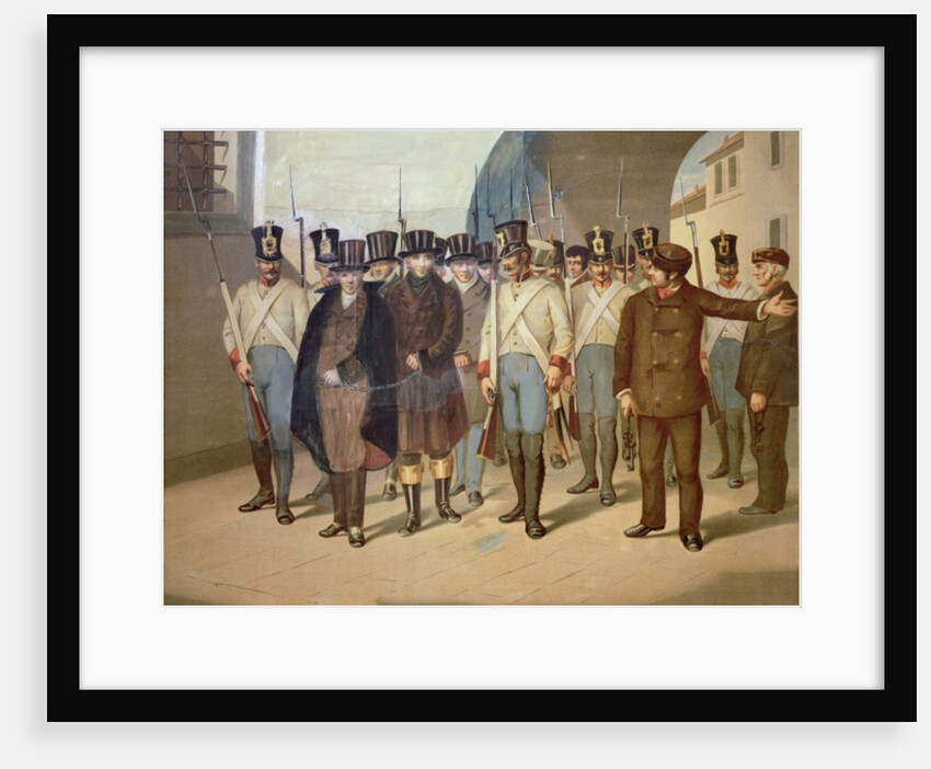 The Arrest of the Carbonari by Italian School