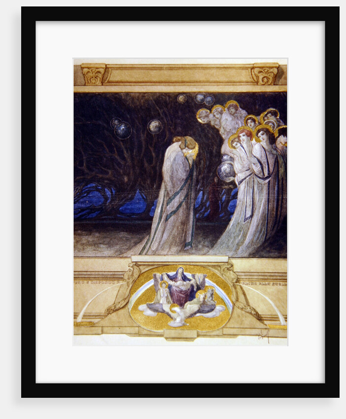 Illustration from Dante's 'Divine Comedy', Purgatory, Canto XXXIII, 1921 by Franz von (1866-1924) Bayros