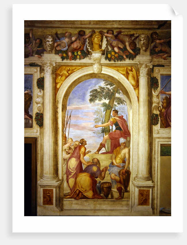 The Clemency of Scipio by Giambattista (1526-78) Zelotti