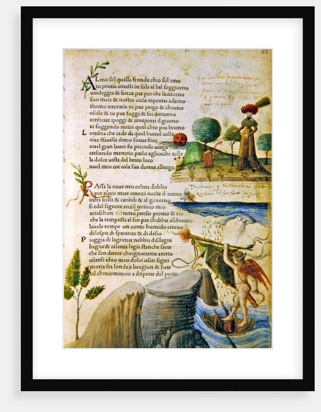 Almo Sol, quella fronde ch'io sol amo by Italian School