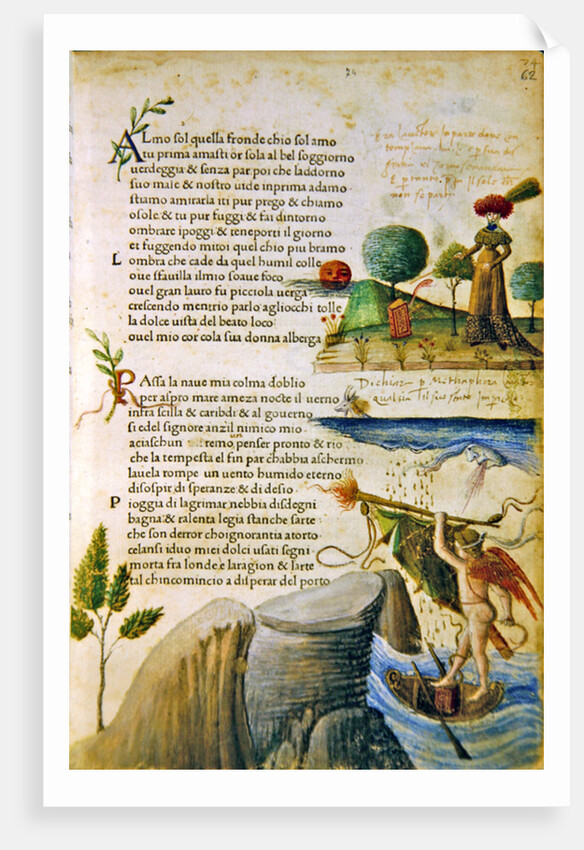 Almo Sol, quella fronde ch'io sol amo by Italian School