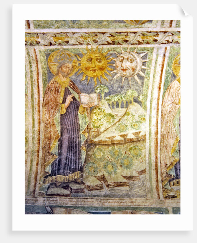 The Creation of the Sun, Moon and Stars, 1490 by Janez Kastav