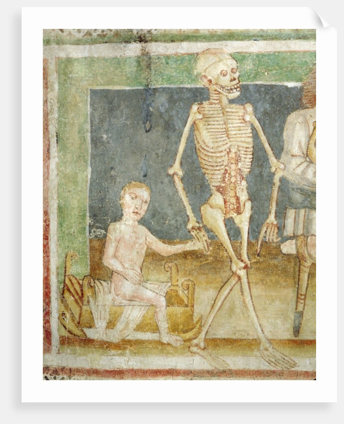 The Dance of Death: Death and the child, 1490 by Janez Kastav