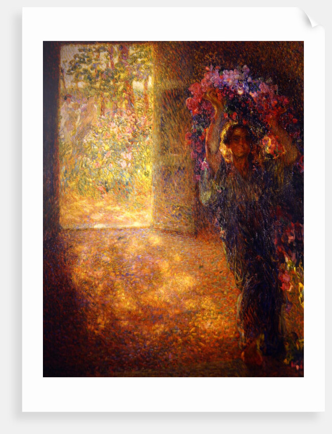 The Blossoming House, c.1910 by Plinio Nomellini