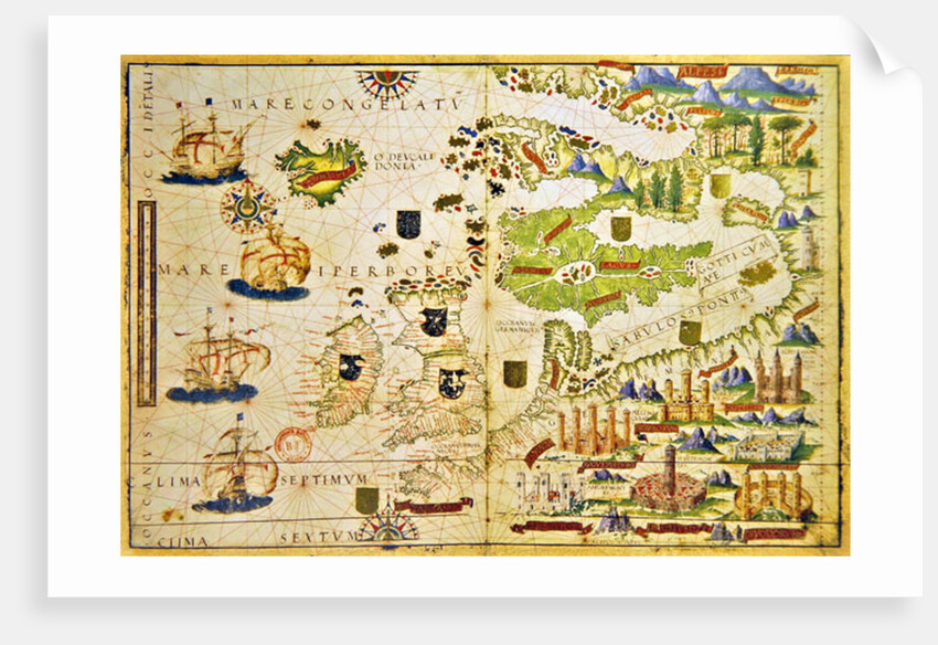 Map of Europe by Anonymous