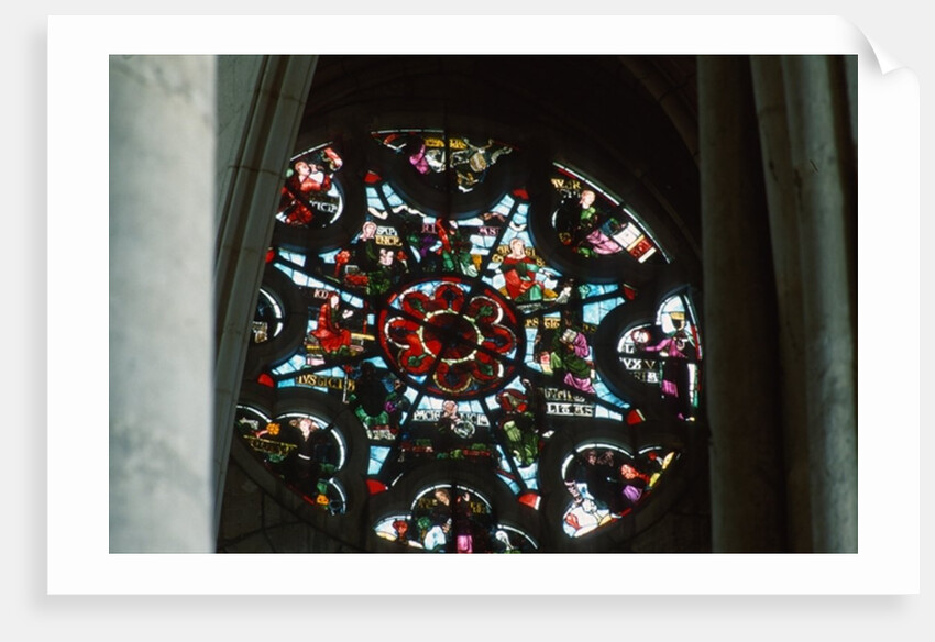 Rosette window by Anonymous