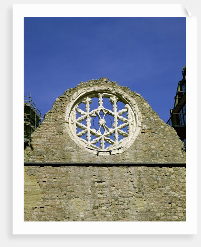 Rose window, early 14th century by Anonymous