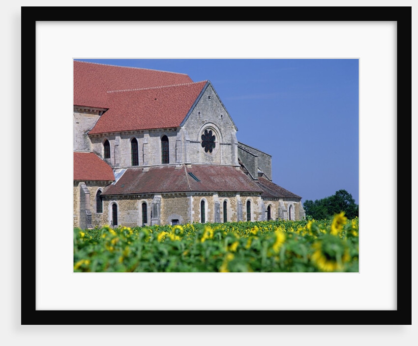 Pontigny Abbey by Anonymous