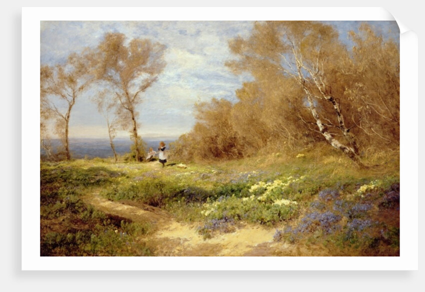 The Primrose Gatherers, 1903 by John Clayton Adams