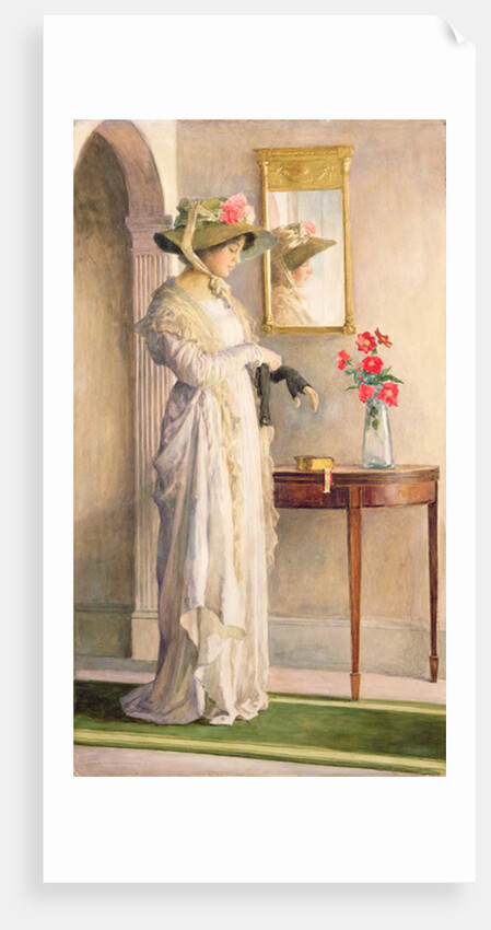 A Moment's Reflection, 1909 by William Henry Margetson