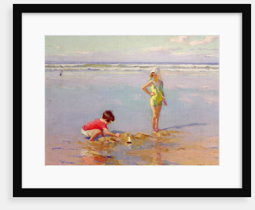 Children on the Beach by Charles-Garabed Atamian