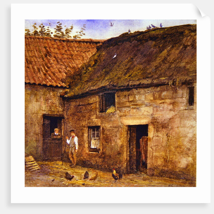 The Farmyard by Helen Allingham
