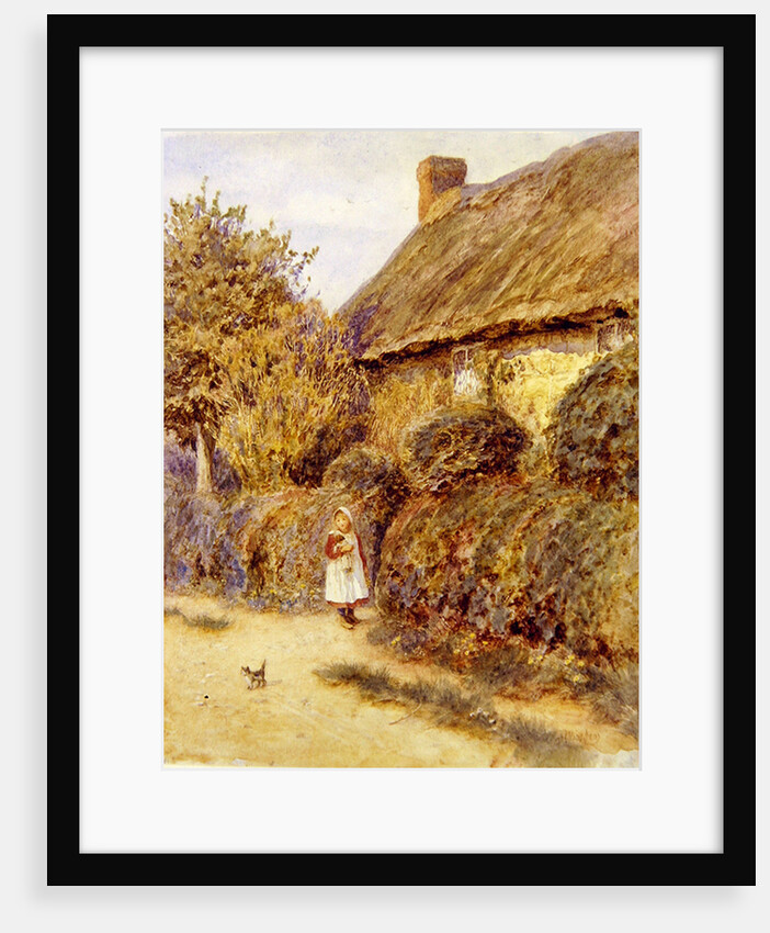 Straying by Helen Allingham