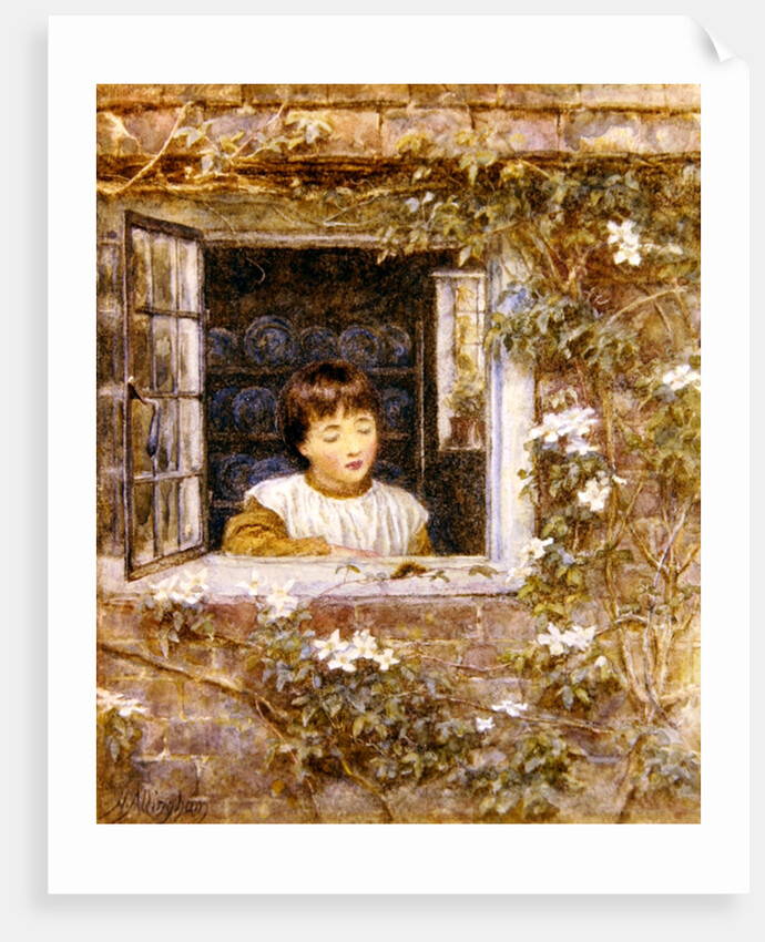 The Caterpillar by Helen Allingham