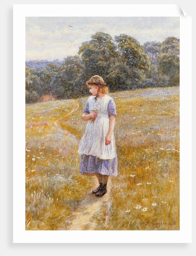 Daydreamer, 1878 by Helen Allingham