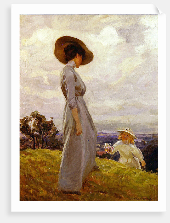 Climbing up the Hillside by Frederick Stead