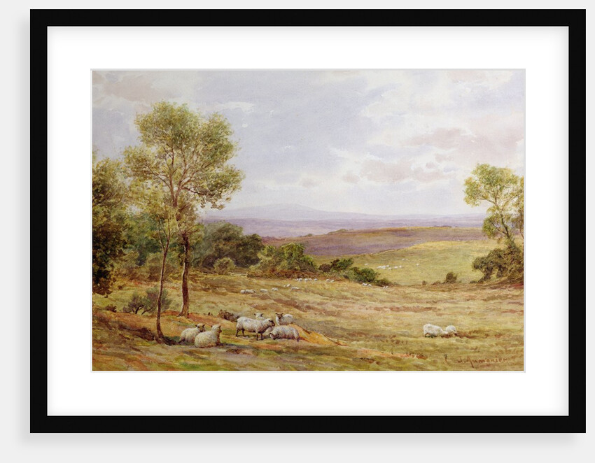 Cumberland hills from Wardrew House, Gilston by James Aumonier
