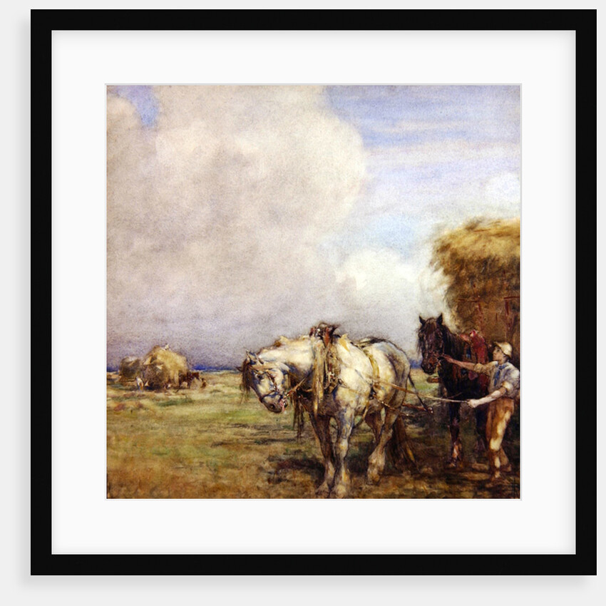 The Hay Wagon by Nathaniel Hughes John Baird