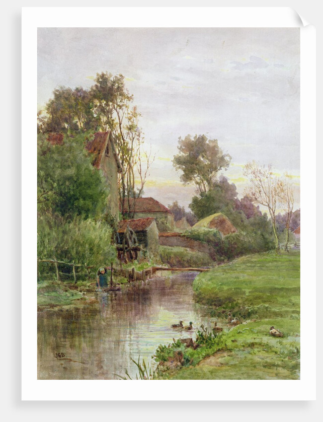 The Mill Stream by James George Bingley