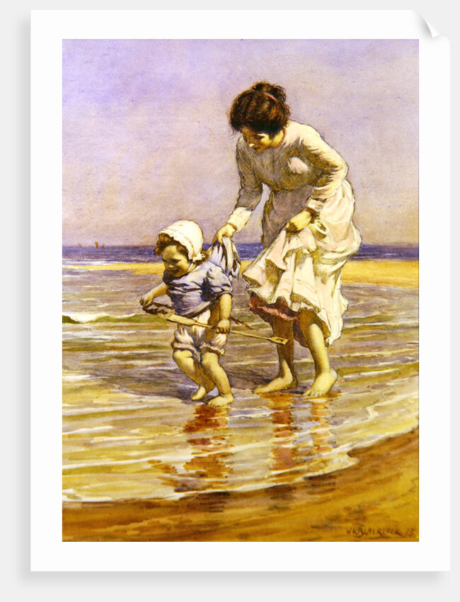 Paddling, 1915 by William Kay Blacklock