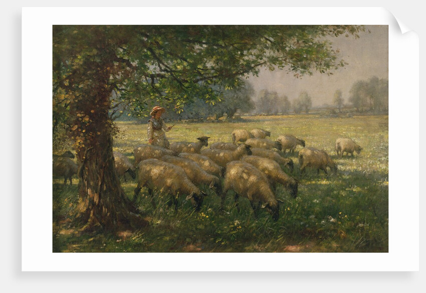 The Shepherdess by William Kay Blacklock