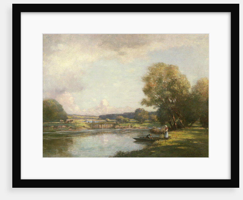 Summer at Hemingford Grey by William Kay Blacklock