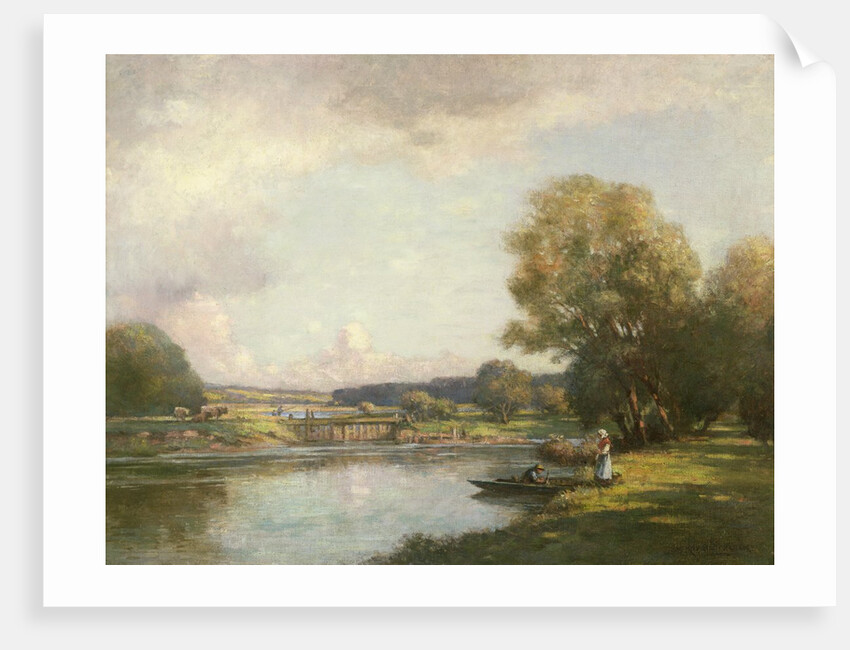 Summer at Hemingford Grey by William Kay Blacklock