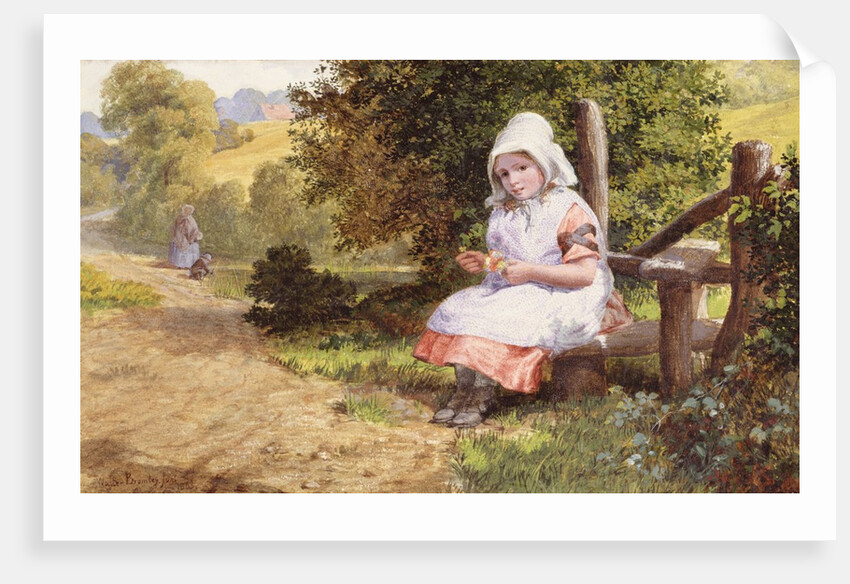 Resting, 1865 by Valentine Walter Lewis Bromley